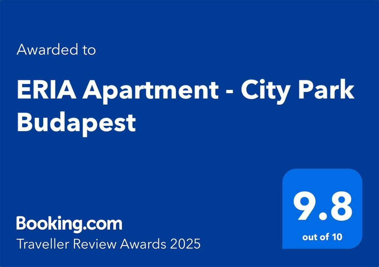 Eria Apartment - City Park Budapest Exterior foto